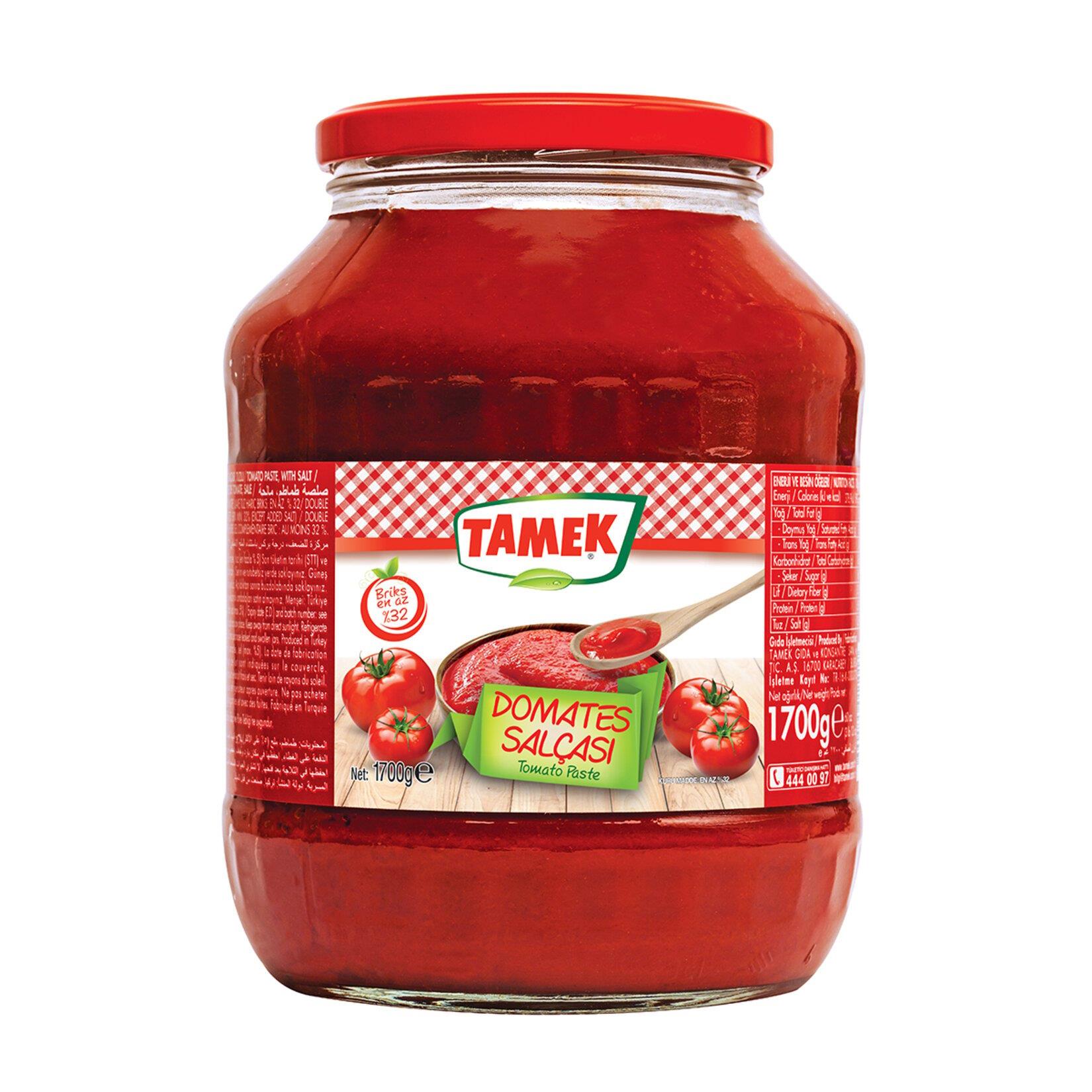 TAMEK 1700 GR DOMATES SALCA 1*6