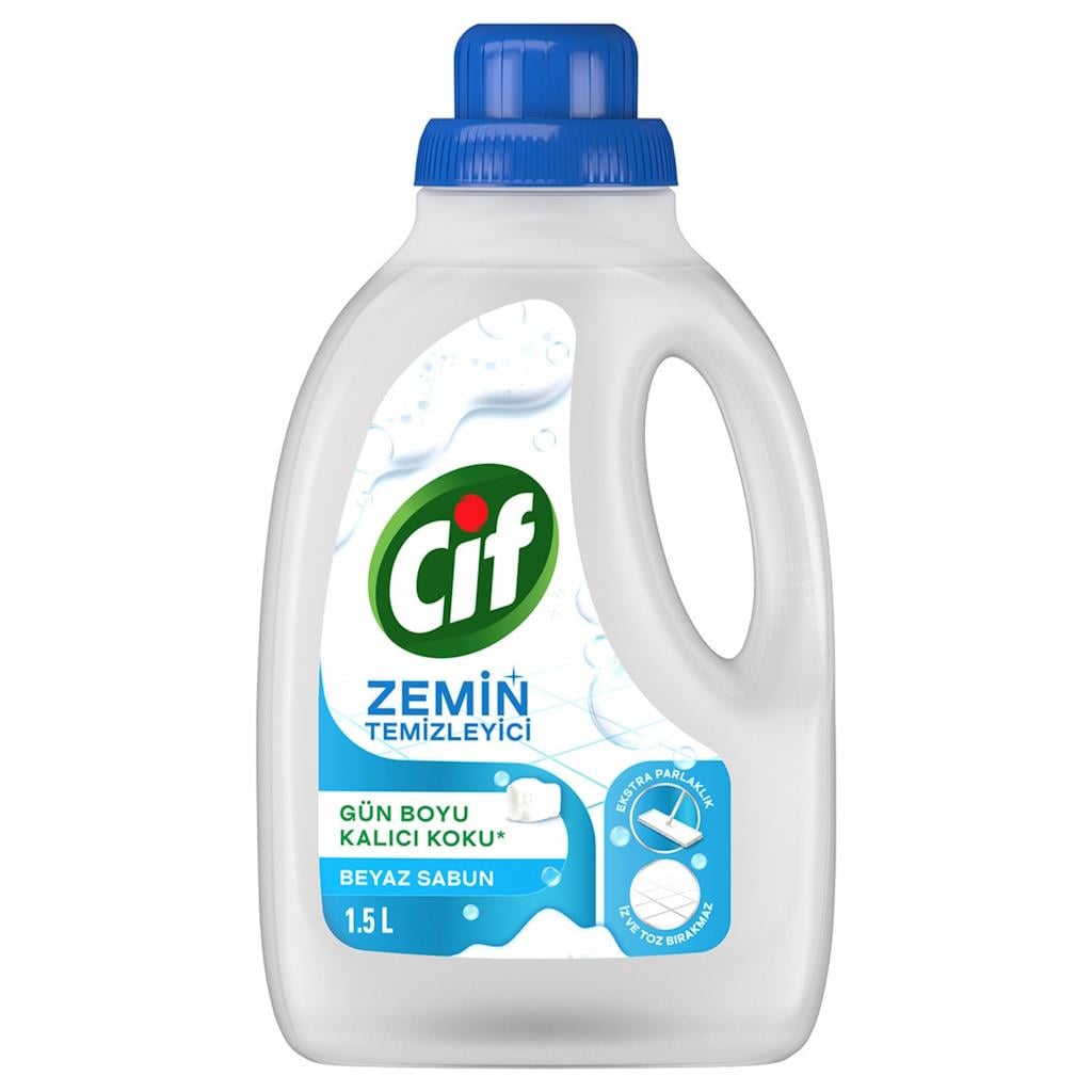 CIF ZEMIN TEMIZLEYICI BEYAZ SABUN 1500 ML