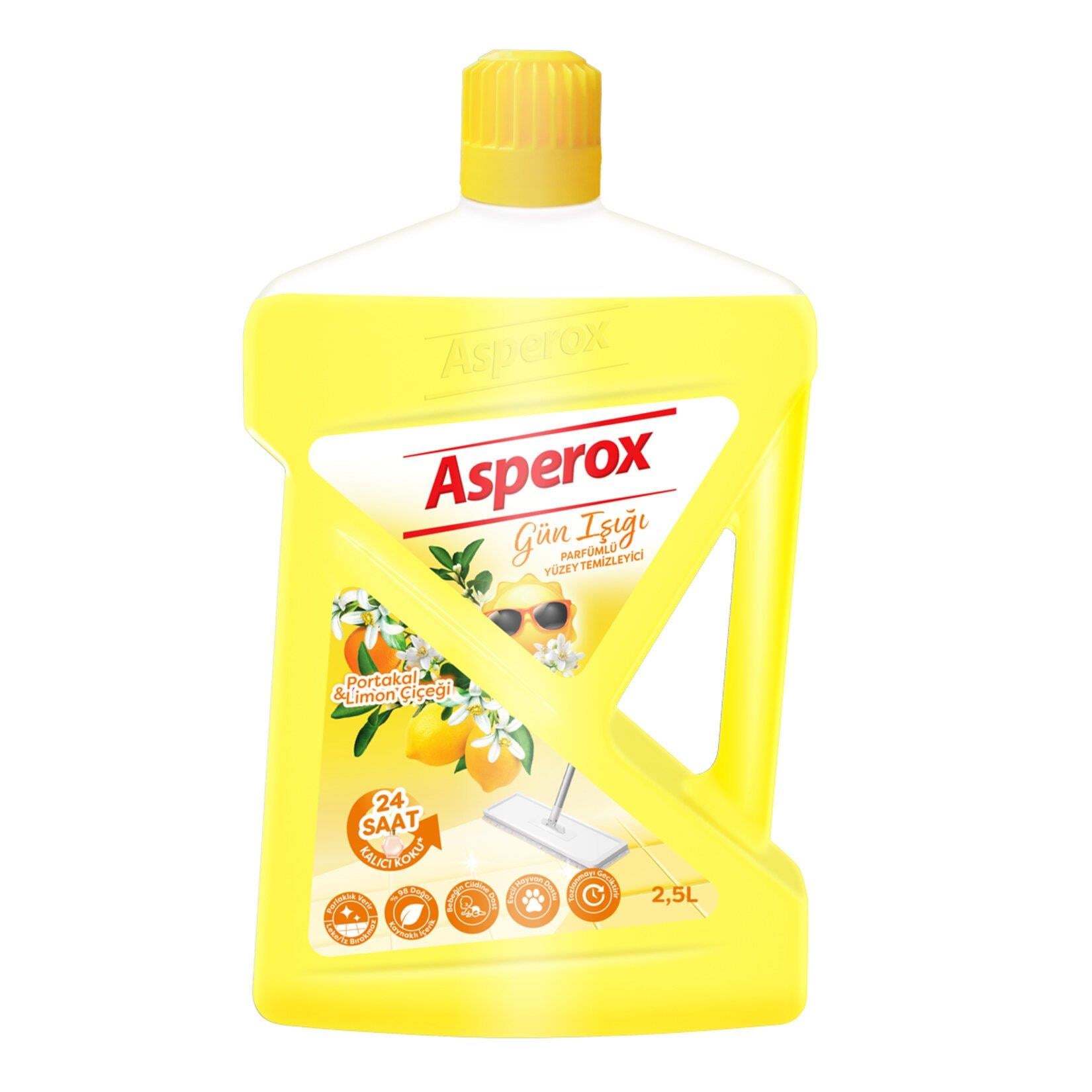 ASPEROX 2,5 L YÜZEY TEM. GÜN IŞIĞI (SARI) * 6