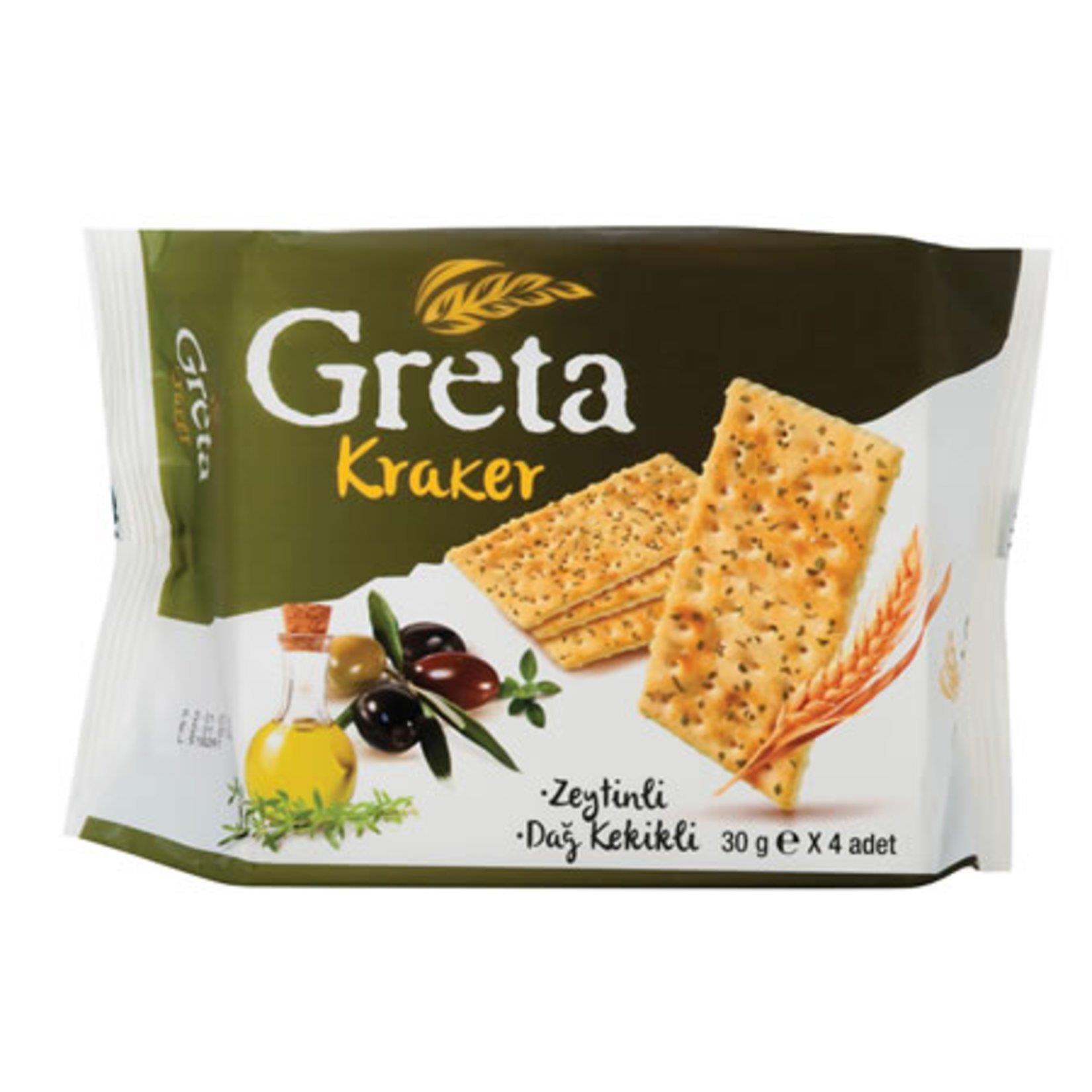 SÖLEN GRETA ZEYTIN VE KEKIKLI KRAKER 30 GR*4 AD