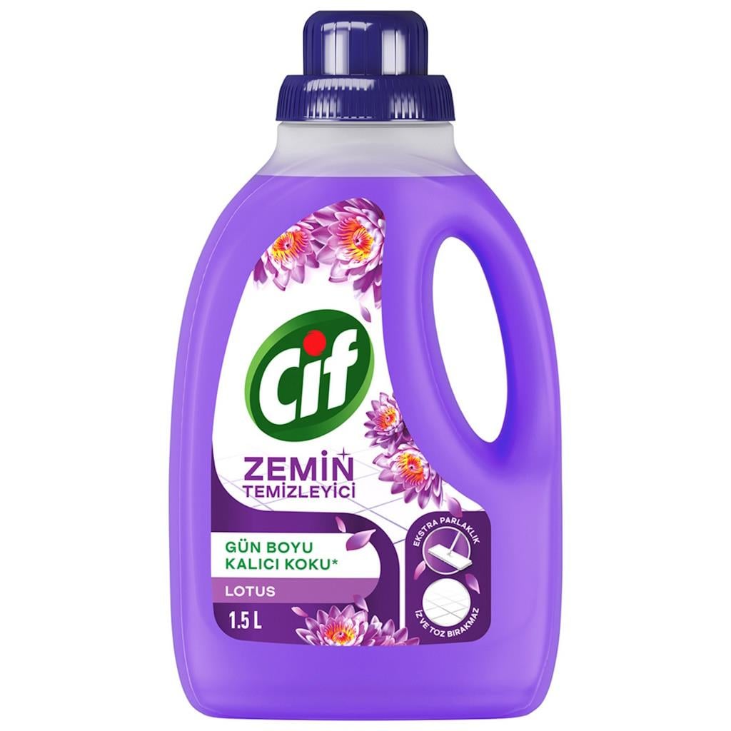 CIF ZEMIN TEMIZLEYICI LOTUS 1500 ML