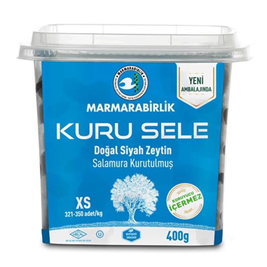 M.BIRLIK KURU SELE IRI 400 GR 321-350 ZEYTIN