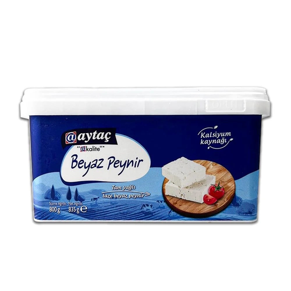 AYTAÇ TAM YAGLI TAZE BEYAZ PEYNIR 800 GR * 6