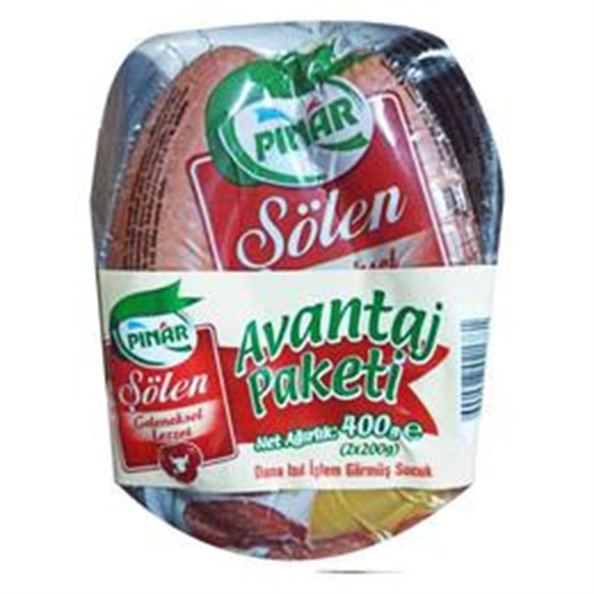 PINAR SUCUK SÖLEN SUCUK 2 LI PAKET 200 GR 1*5