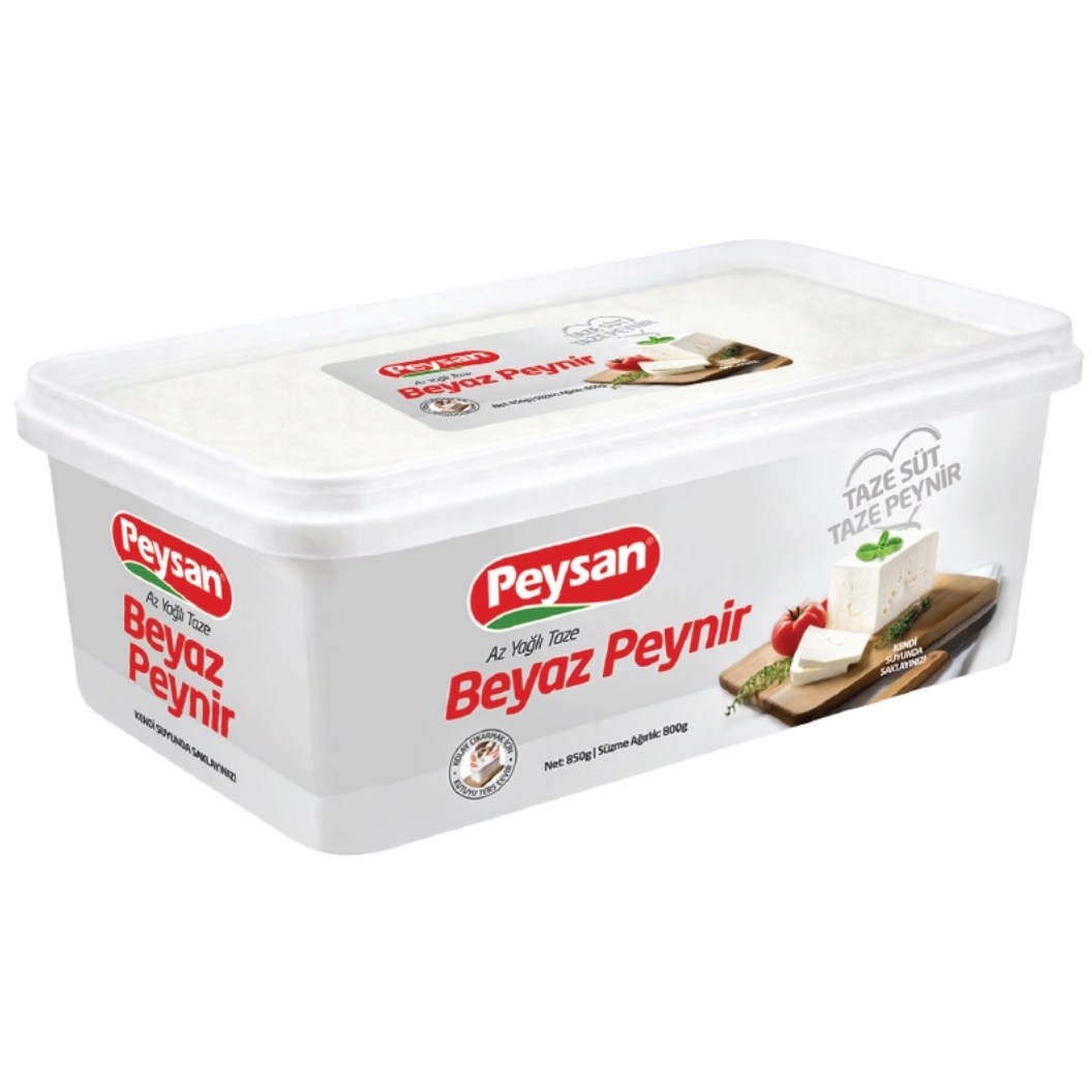 PEYSAN 800 GR AZ YAGLI TAZE BEYAZ PEYNIR 1*6