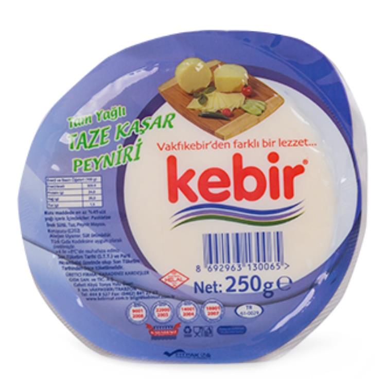 KEBIR 250 GR YUVARLAK  KASAR PEYNIRI