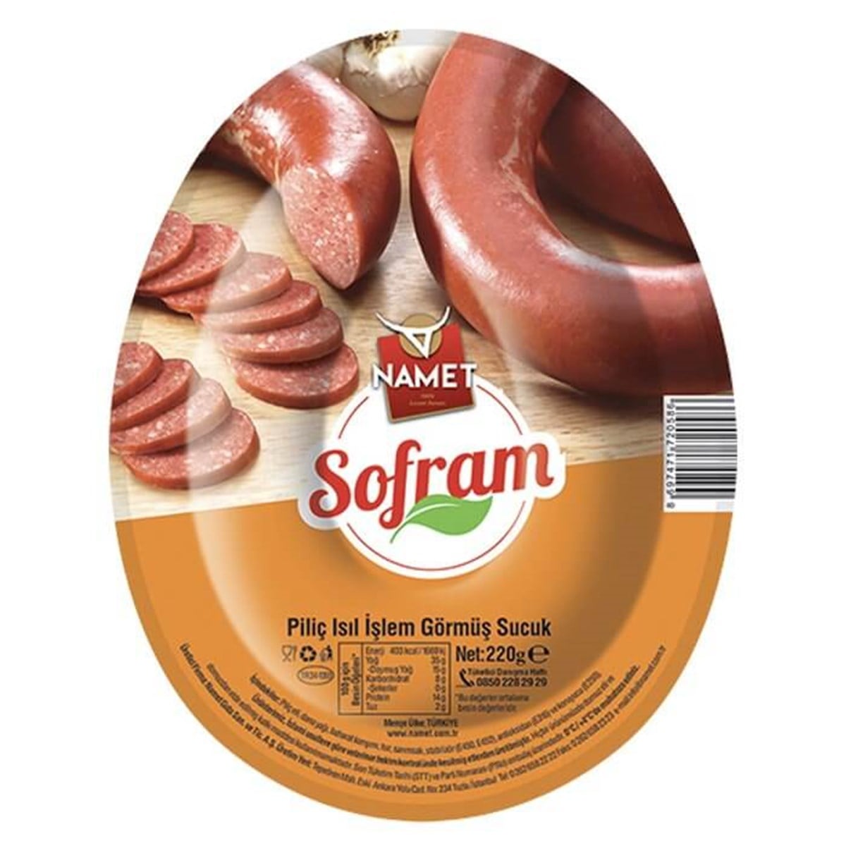 NAMET SUCUK SOFRAM KANGAL 220 GR