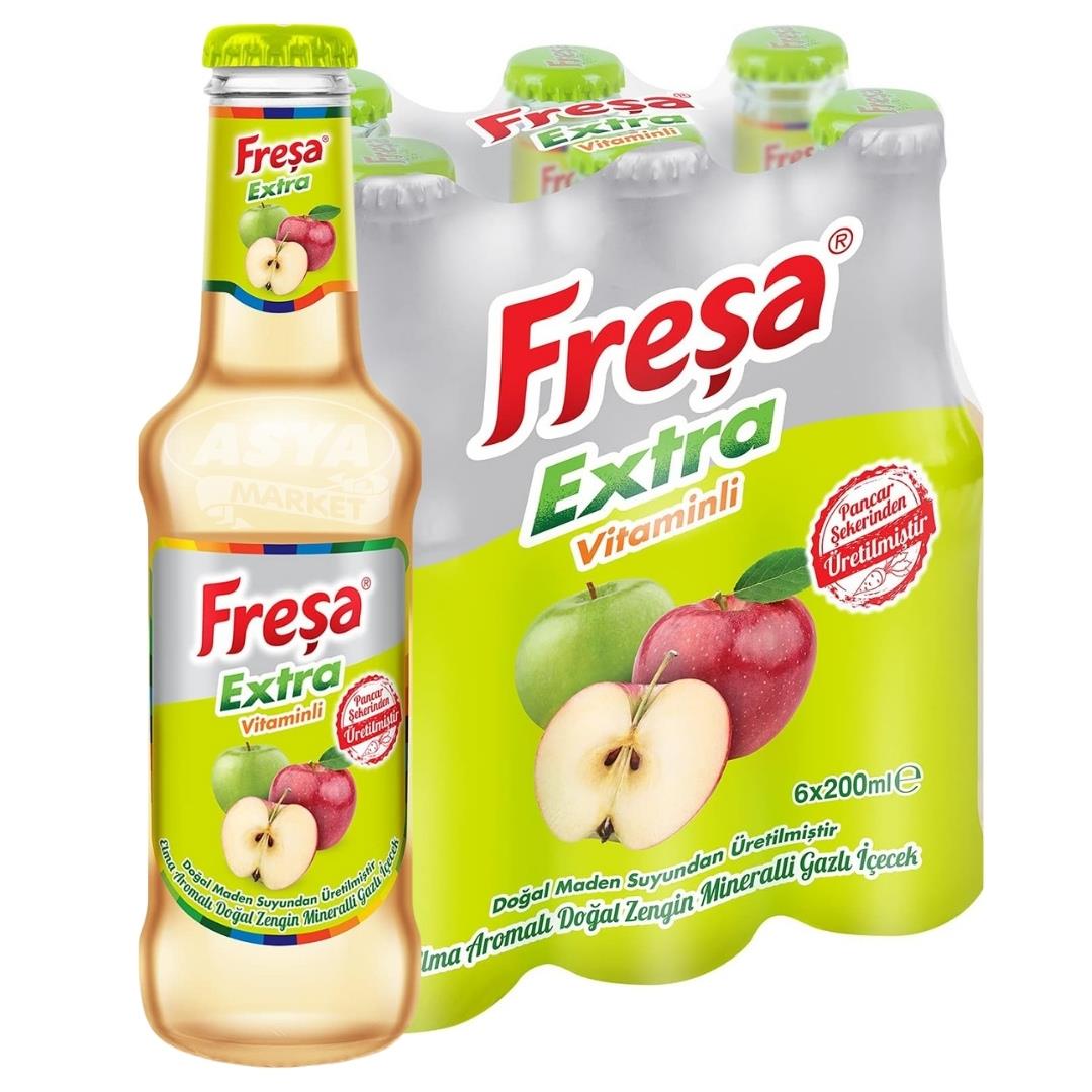 FRESA 6 LI PAKET ELMALI EXTRA 6 ADET X 200 ML