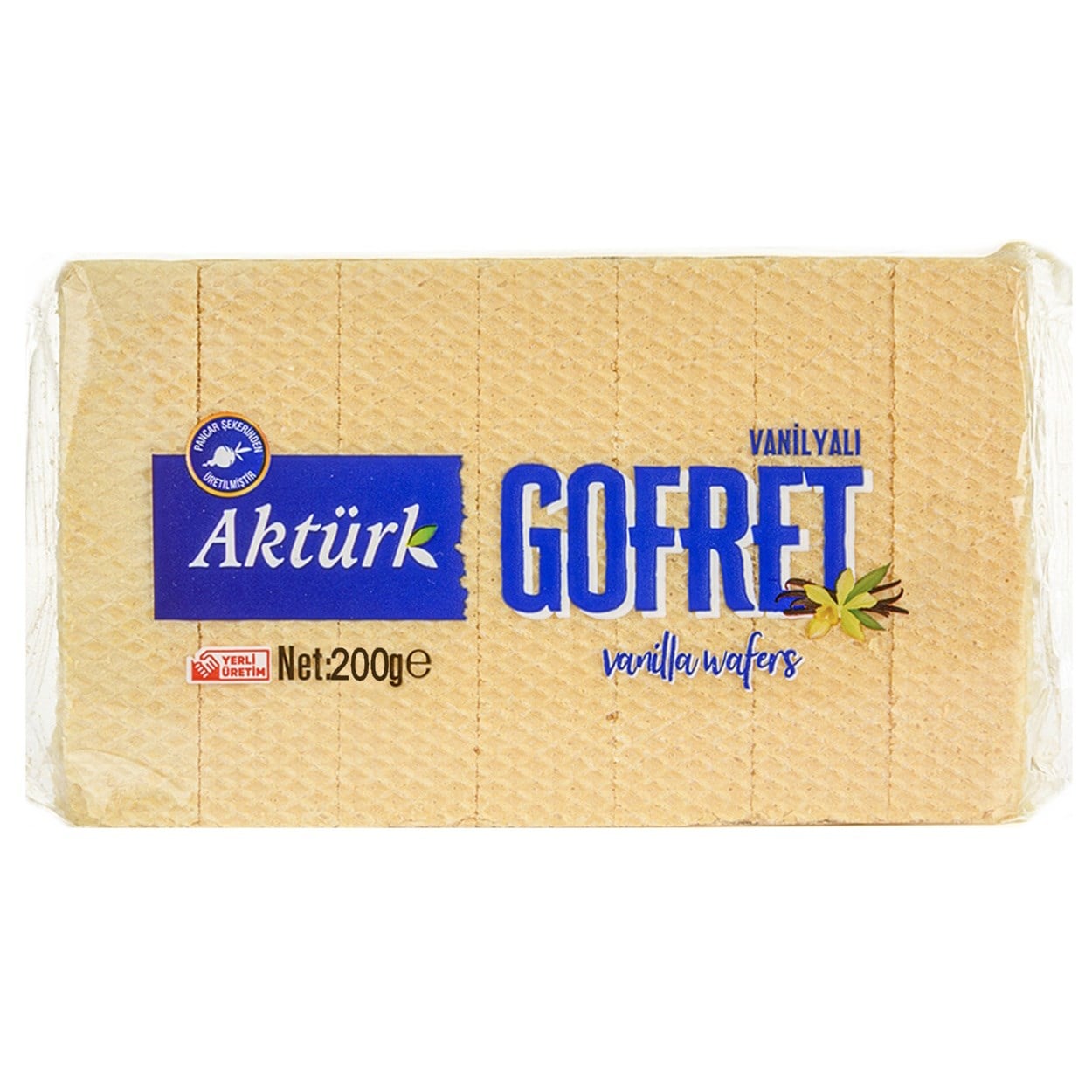AKTÜRK GOFRET 200 GR VANILYALI