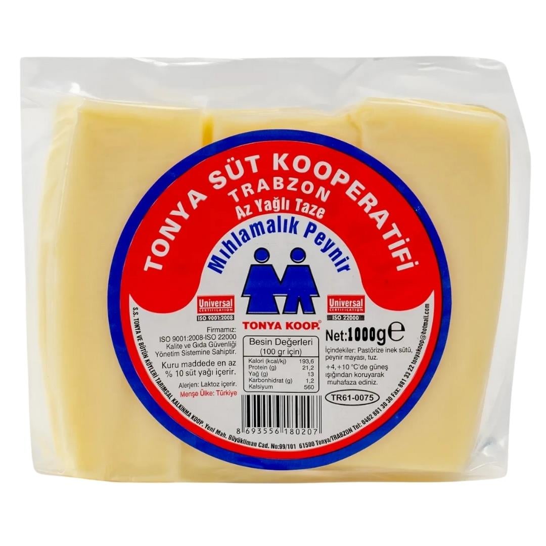 TONYA MIHLAMALIK PEYNIR 1000 GR AZ YAGLI TAZE