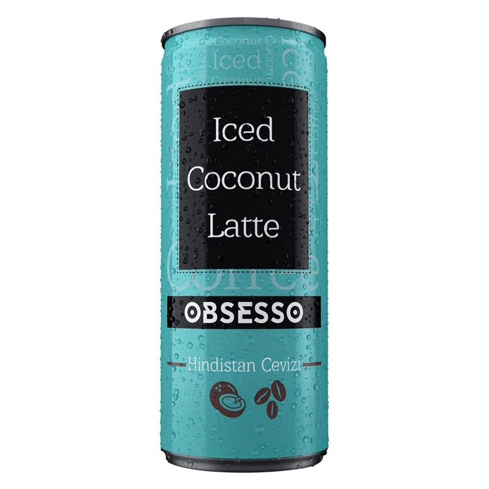 Obsesso Soğuk Coconut Latte 250ml Hindistan Ceviz