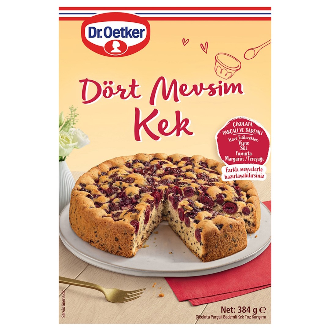 DR OETKER 4 MEVSIM KEK 384GR 1*8