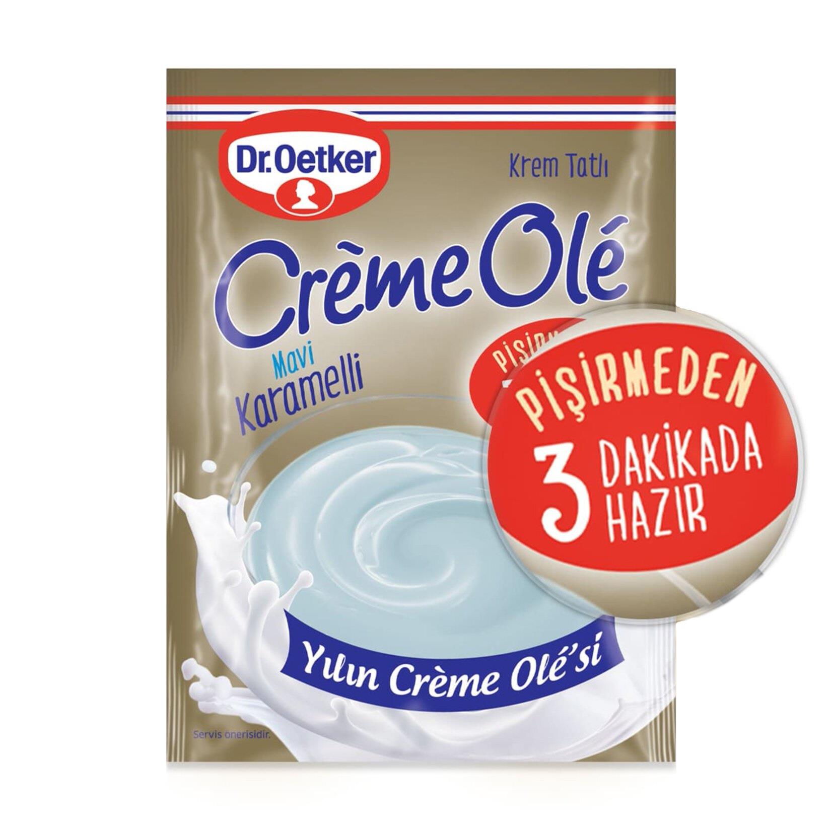 DR OETKER CREME OLE MAVİ KARAMELLİ 125 GR*24
