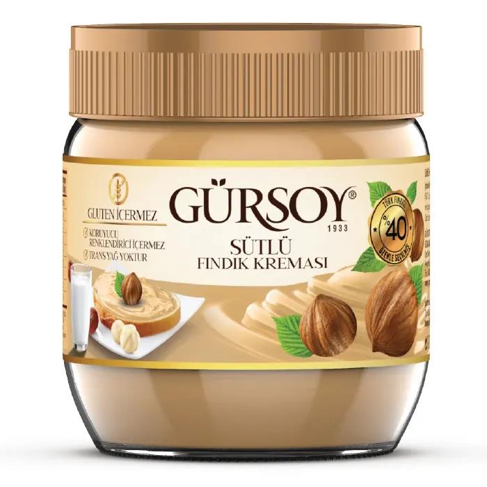 GURSOY SUTLU FINDIK KREMASI 400 GR