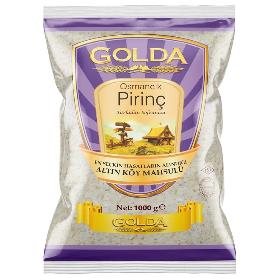 Golda Pirinç 1000g Osmancık