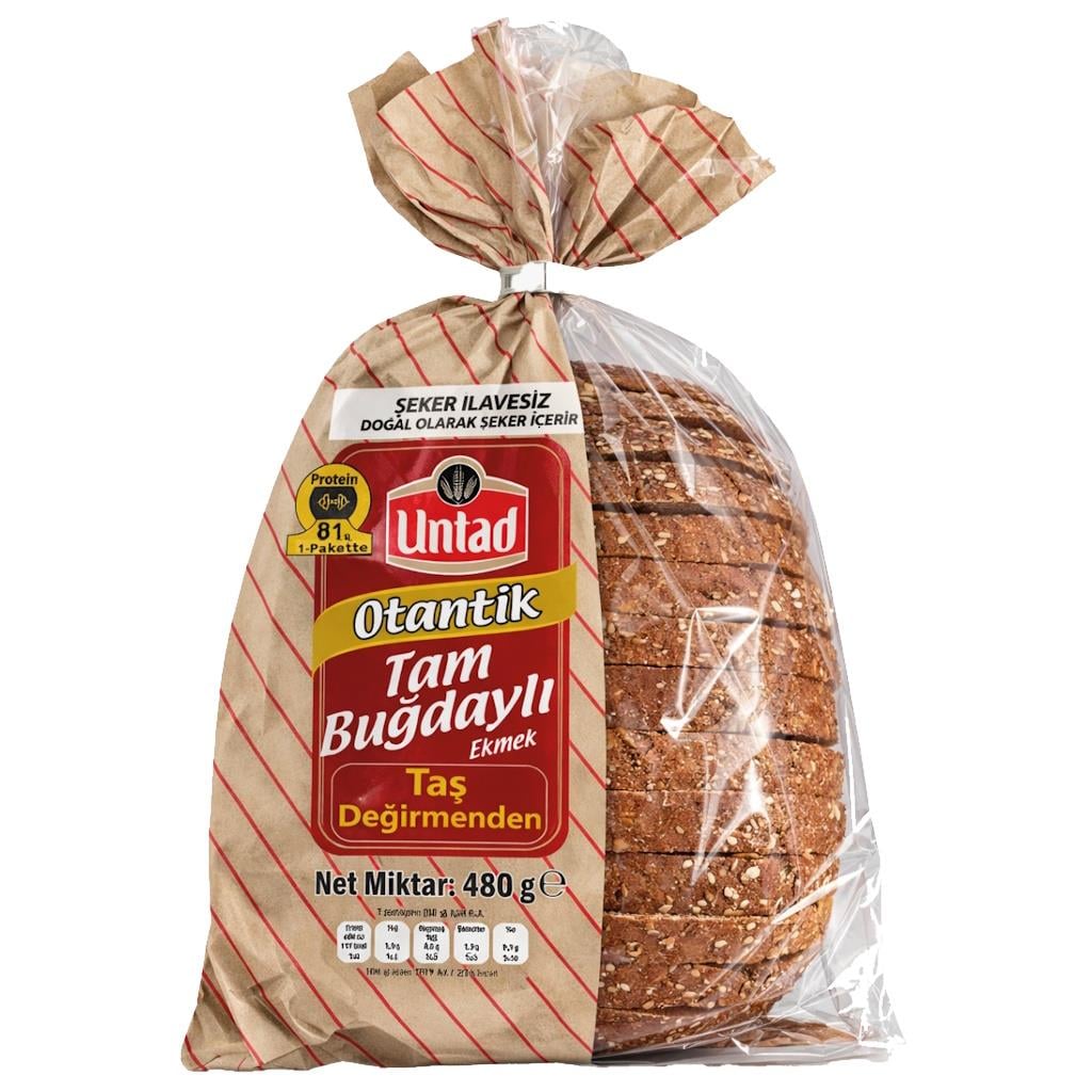 UNTAD 480 GR OTANTIK TAM BUGDAYLI EKMEK