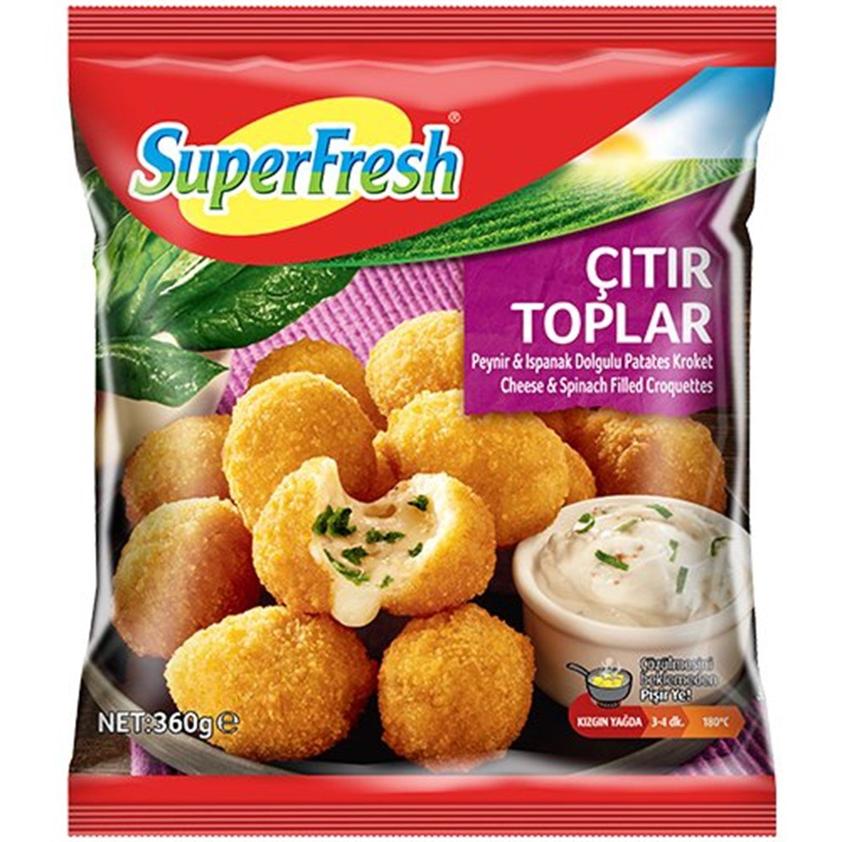 SÜPERFRESH ÇITIR TOPLAR 500 GR 