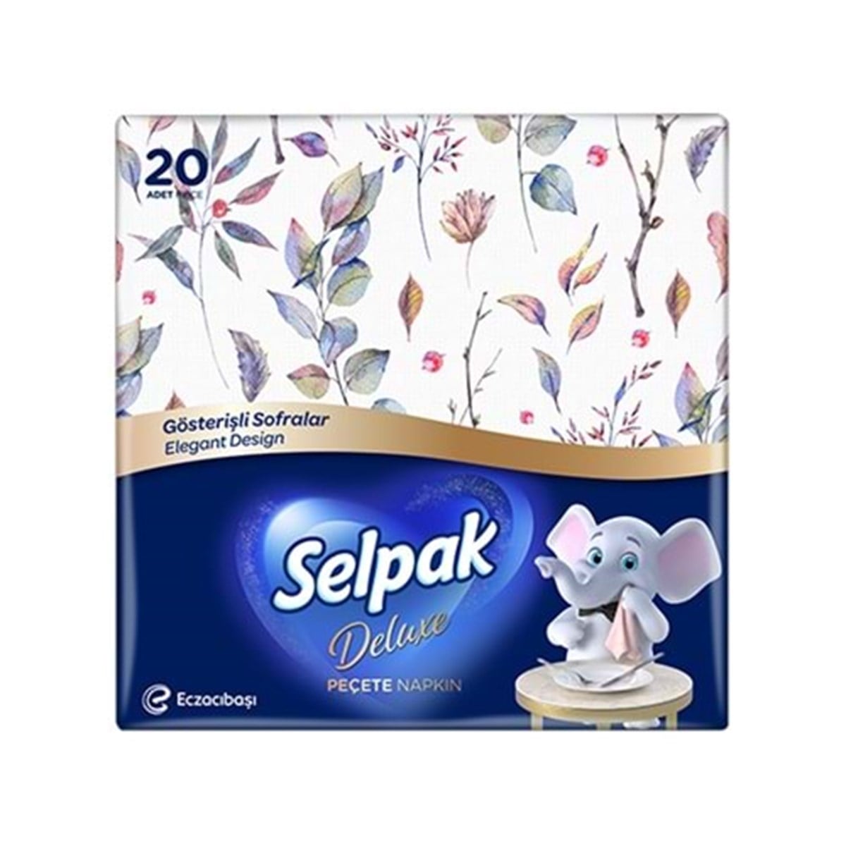 SELPAK DELUK PEÇETE 20 LI GÖSTERISLI SOFRALAR