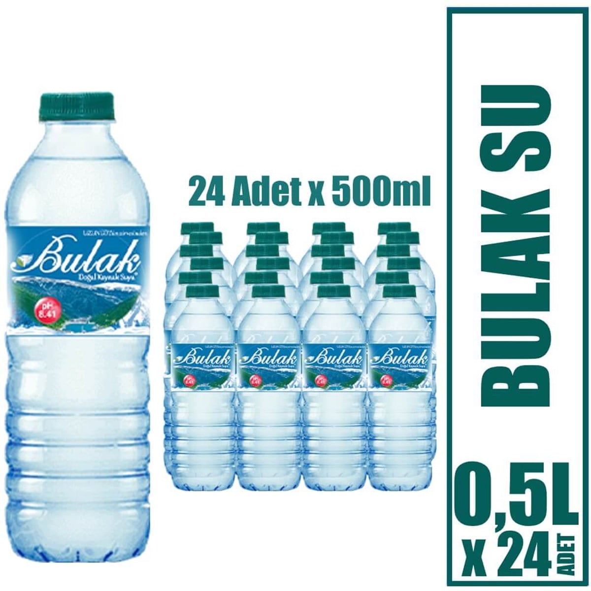BULAK SU 500 ML 1*24 ( 24 LÜ PAKET )