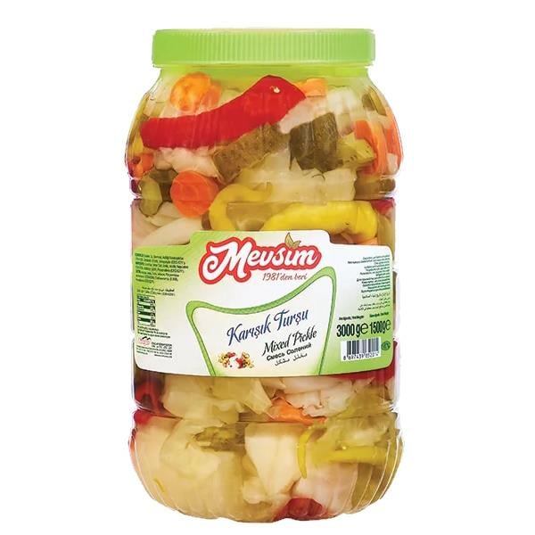 MEVSIM 3000 GR/1500 GR KARISIK TURSU PET * 6