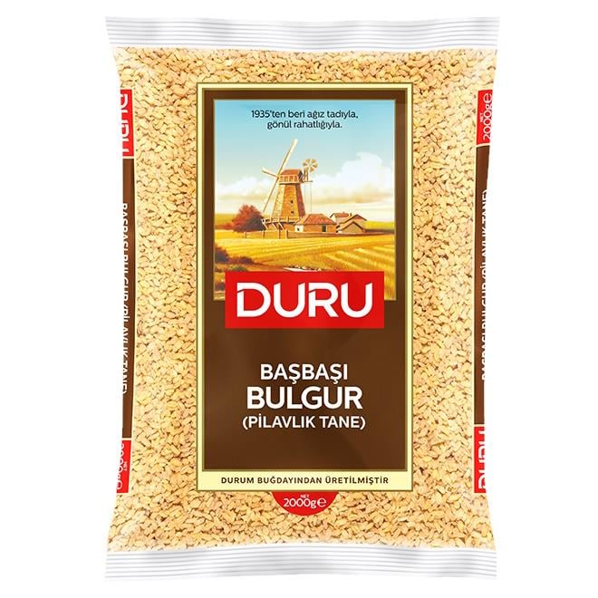 DURU BAKL.2 KG IRI PILAVLIK (BASBASI)  BULGUR