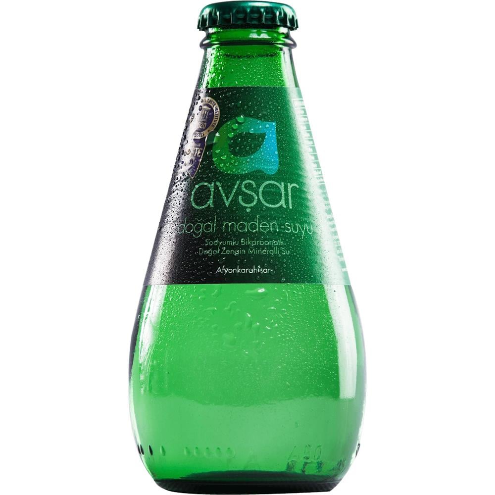 AVSAR 200 ML  DOĞAL MADEN SUYU SODY.Bİ KARB. AFYON