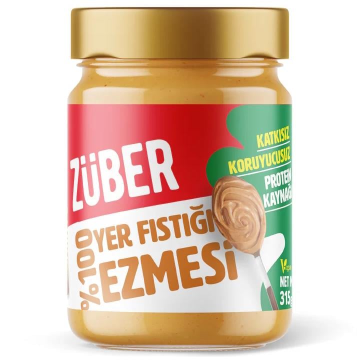 ZUBER %100 FISTIK EZMESI 315 GR*12