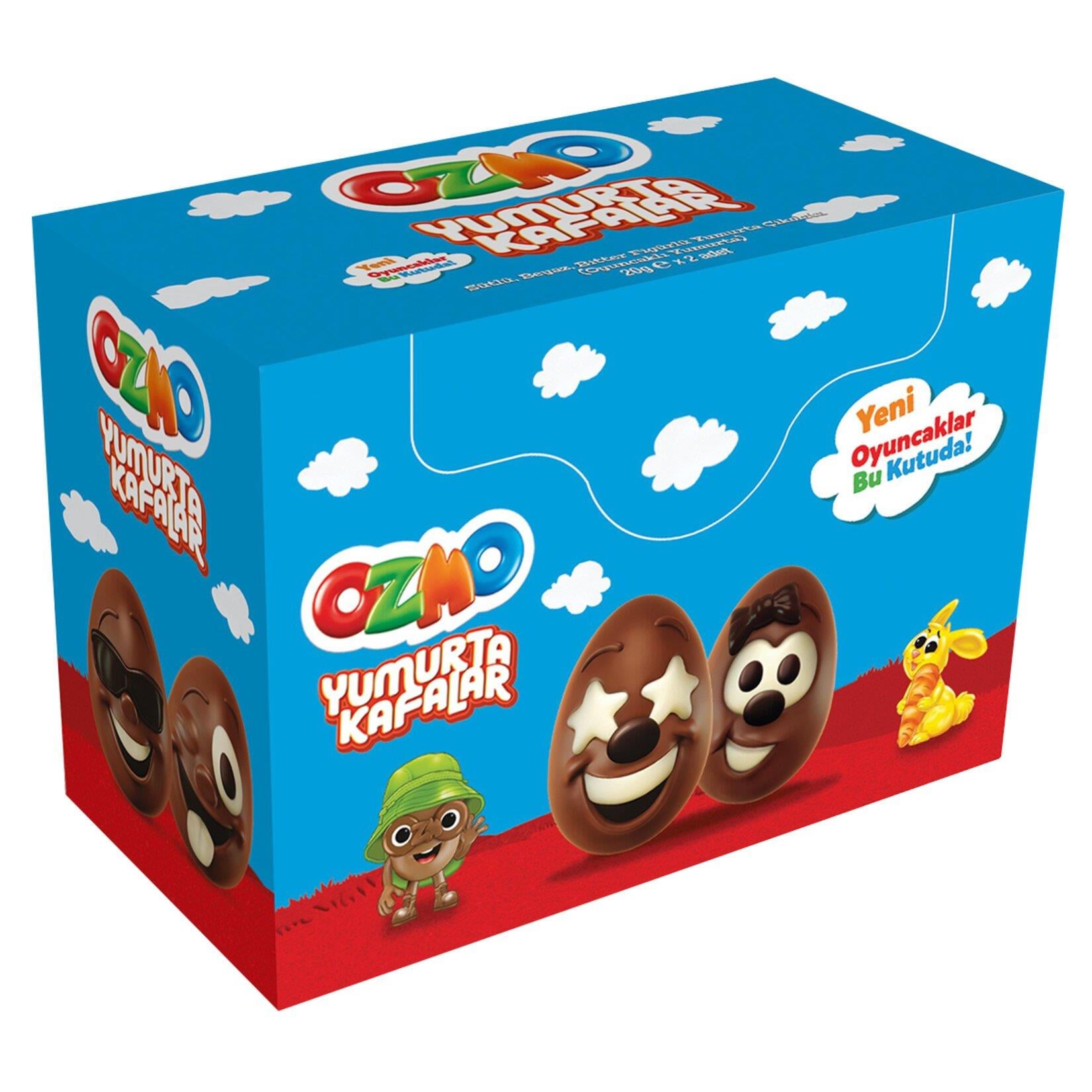 ŞÖLEN OZMO YUMURTA KAFALAR 2Lİ EGG 40 GR