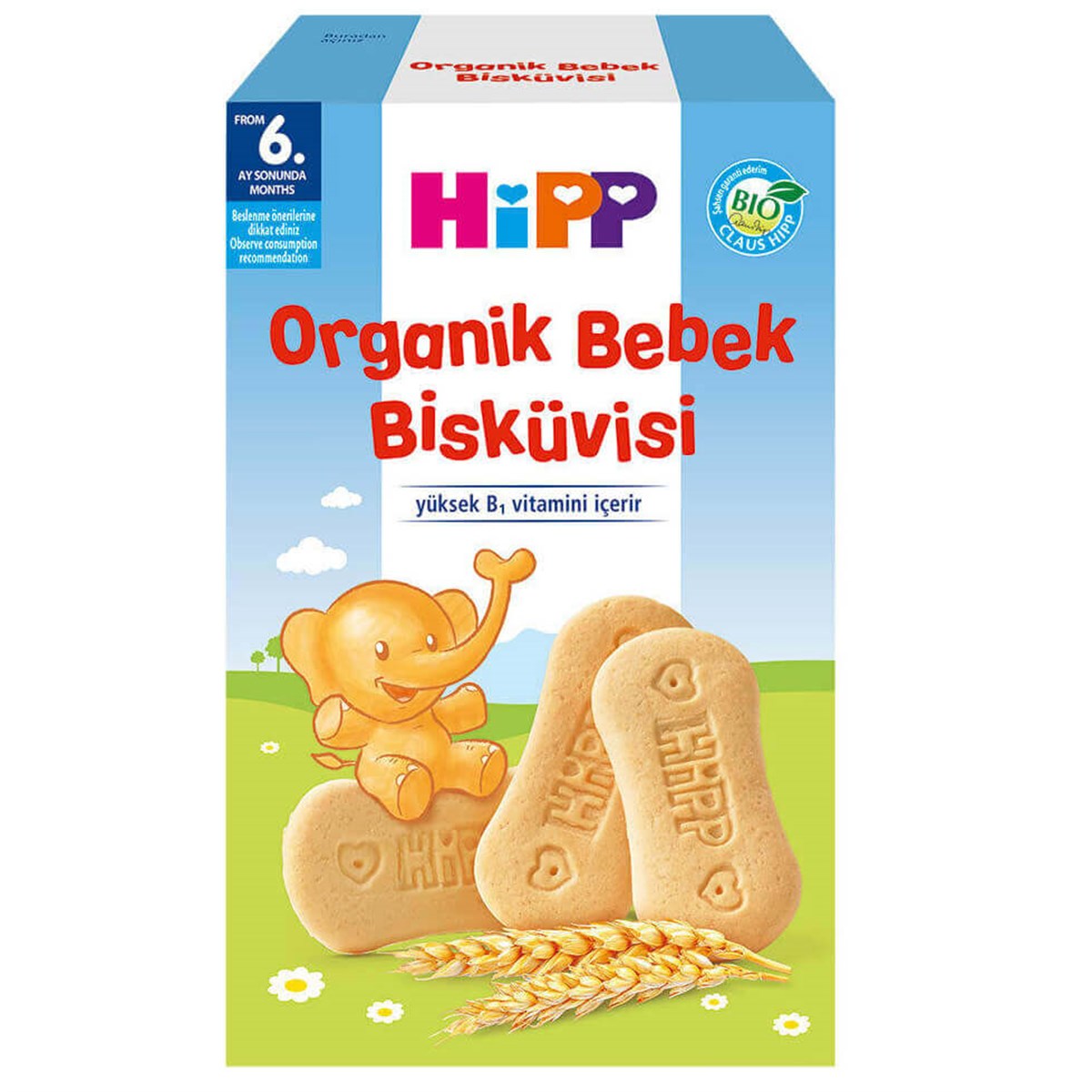 HIPP MAMA 150 GR ORGANIK BEBE BISKÜVISI*6