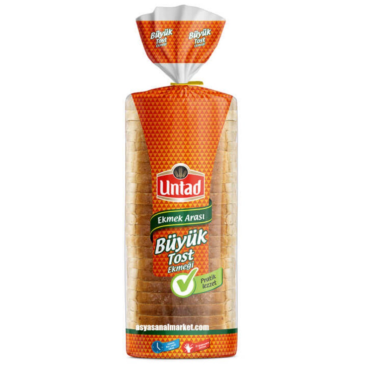 UNTAD BÜYÜK TOST EKMEGI 670 G