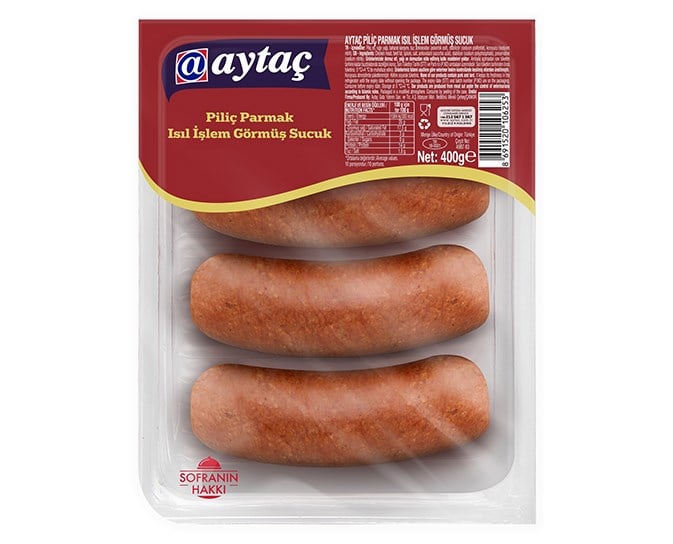 AYTAÇ PILIÇ PARMAK SUCUK 400 GR