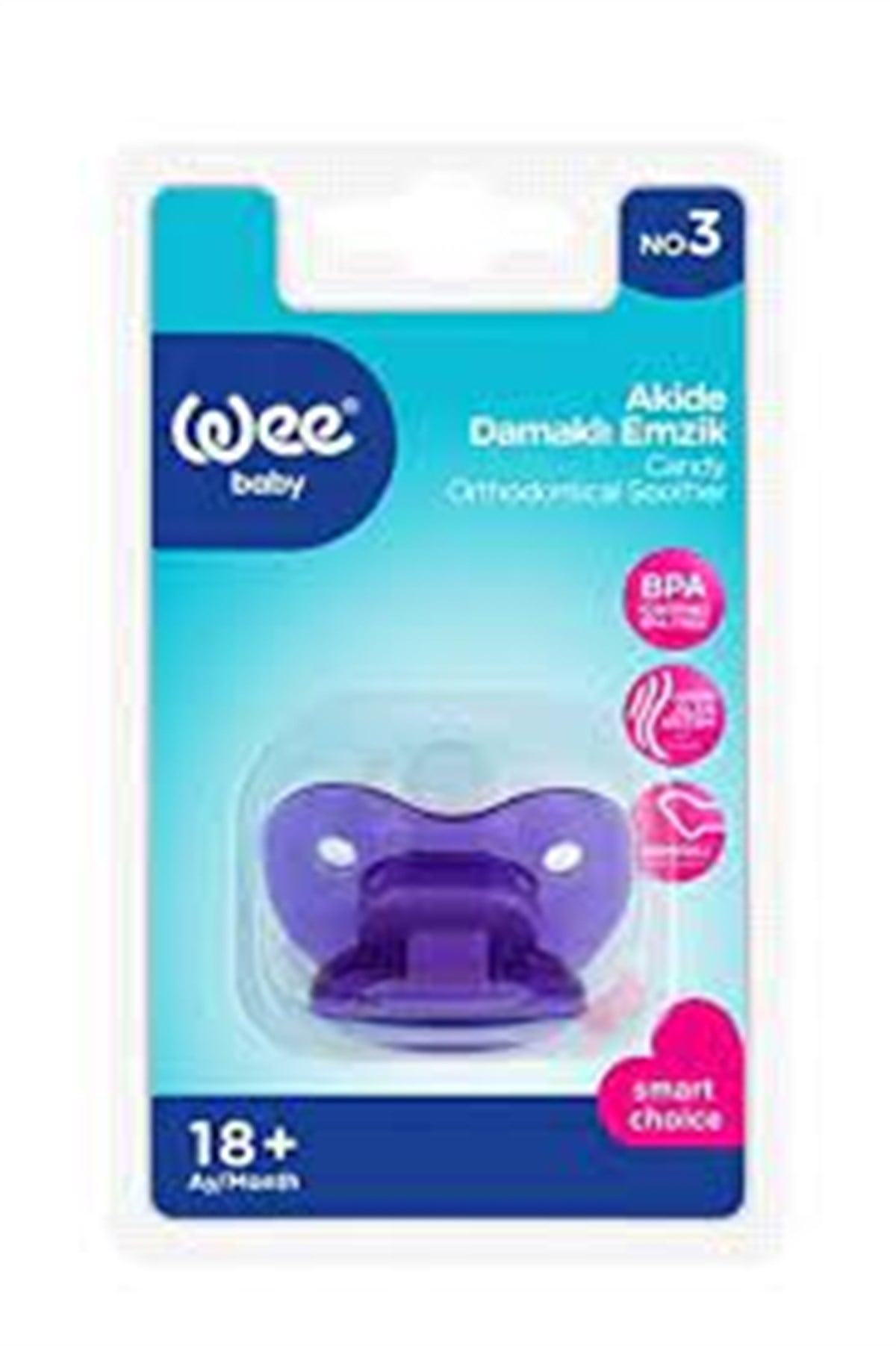WEE BABY AKIDE SILIKON EMZIK NO:3 DAMAKLI