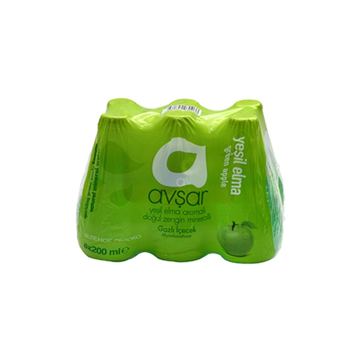 AVSAR 200 CC 6 LI MEYVELI SODA YESIL ELMA 