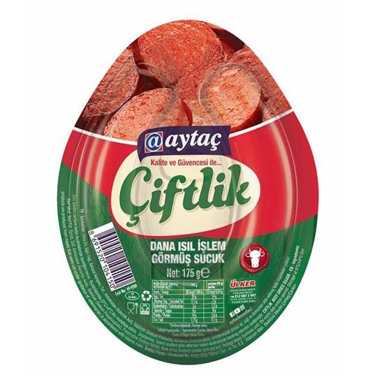 AYTAÇ GELENEKSEL DANA KANGAL SUCUK 175 GR