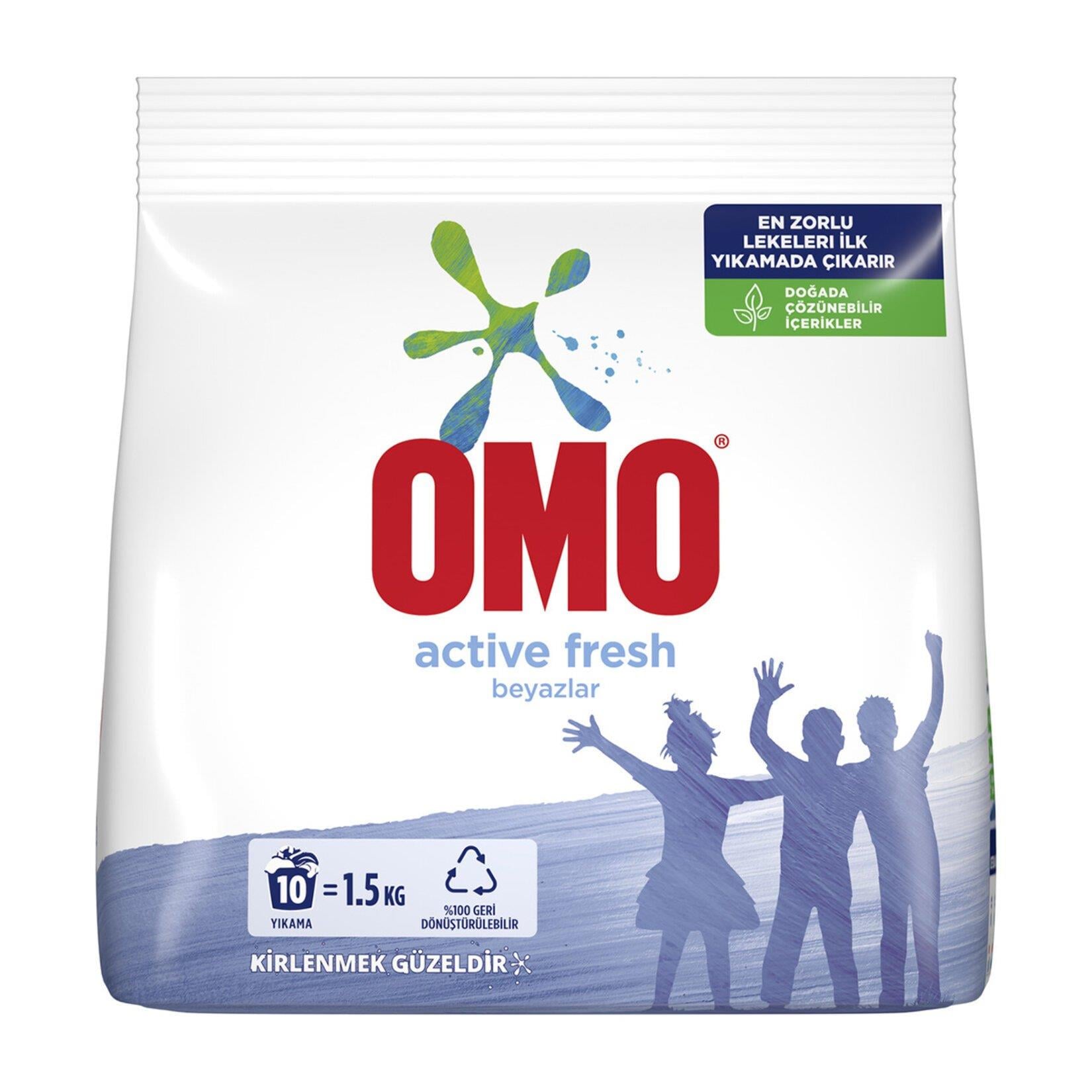 Omo Matik 1,5 Kg Konsantre Active Fresh omomatik