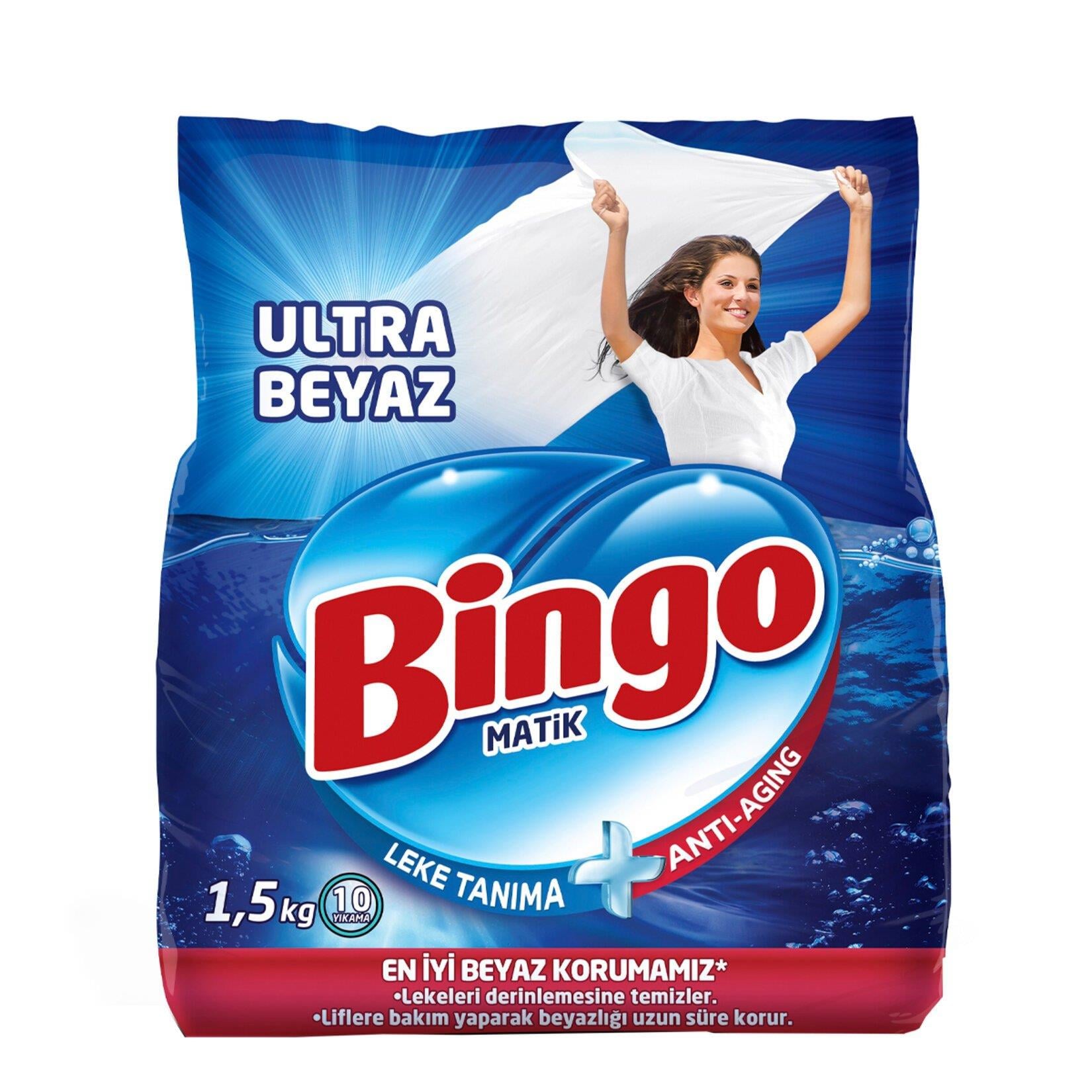 Bingo Matik Toz Ultra Beyaz 1.5kg