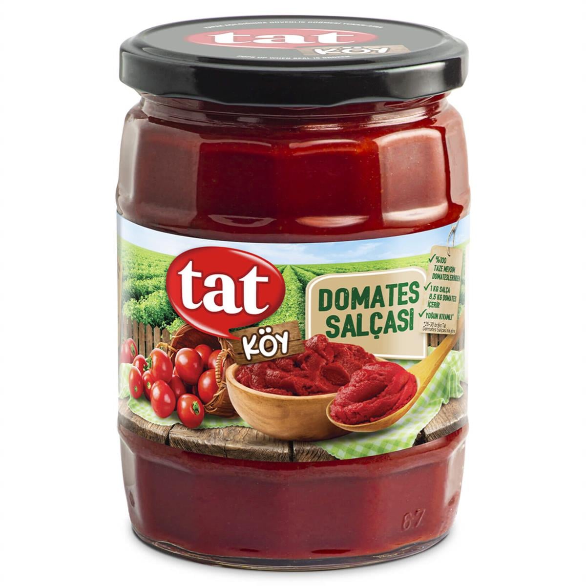 Tat Köy Salça 560cc Domates Salçası