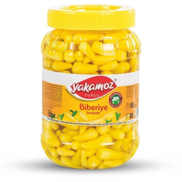Yakamoz Turşu 1500g Biberiye Turşusu