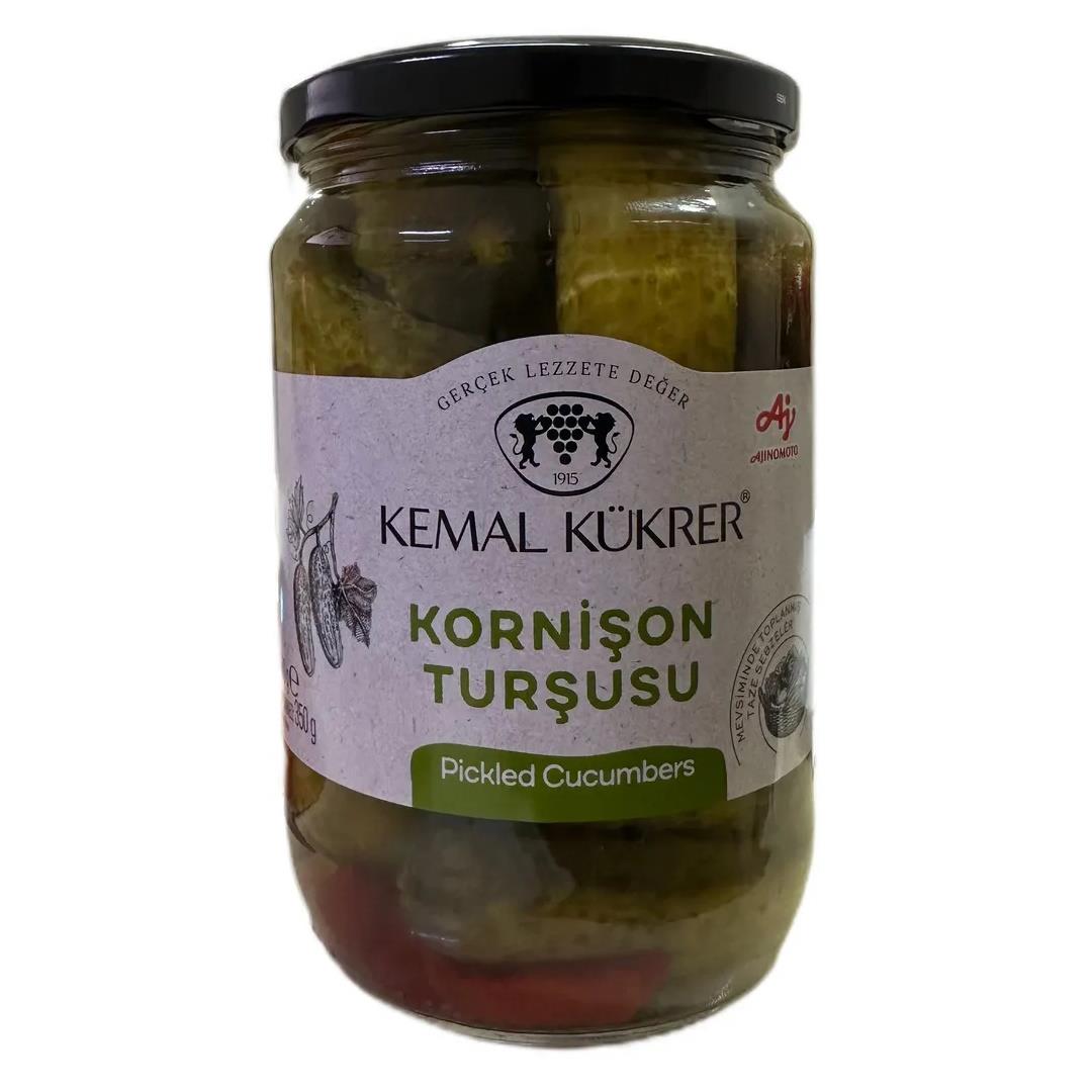 Kemal Kükrer Kornişon Turşusu 650gr 