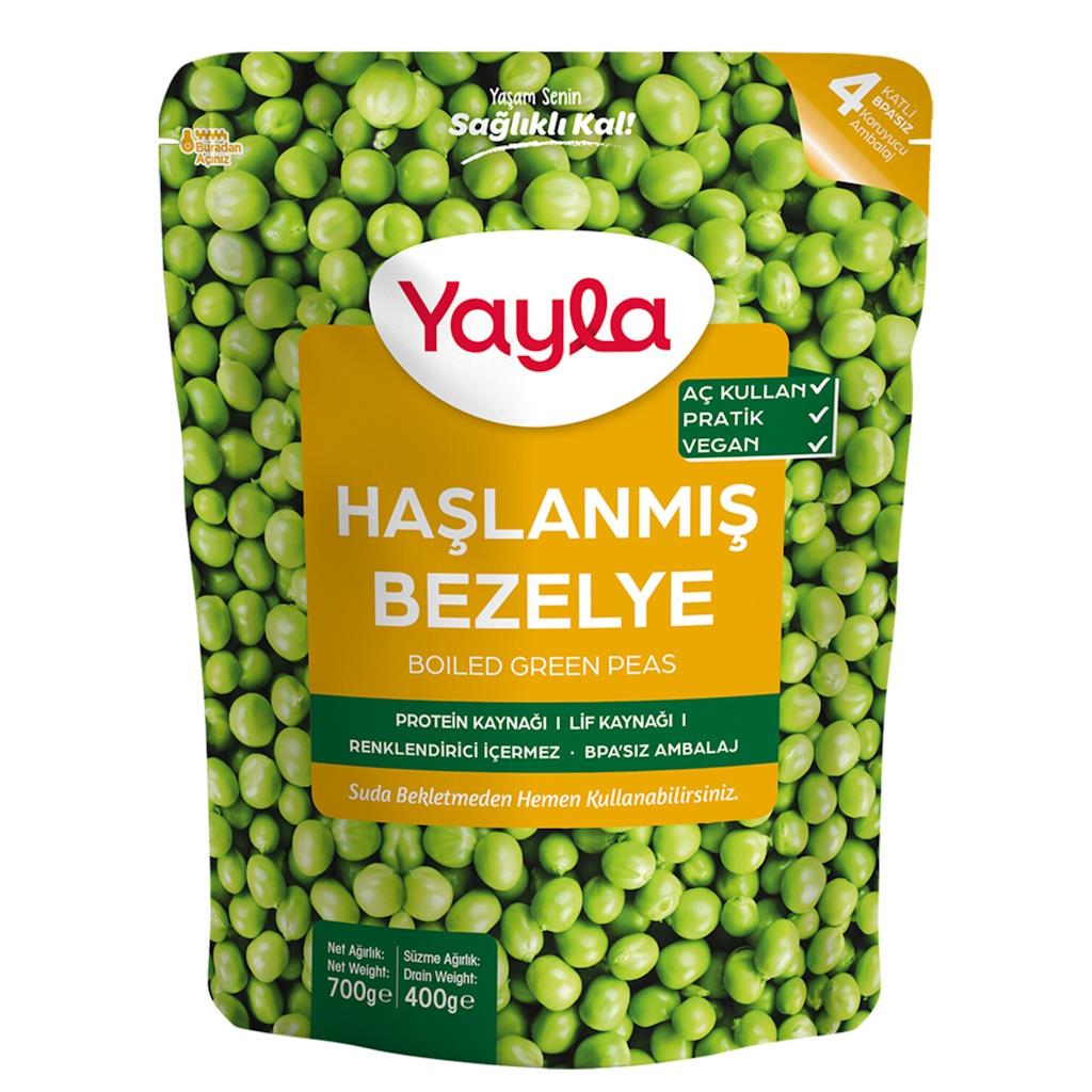 Yayla Haşlanmış Bezelye 400g