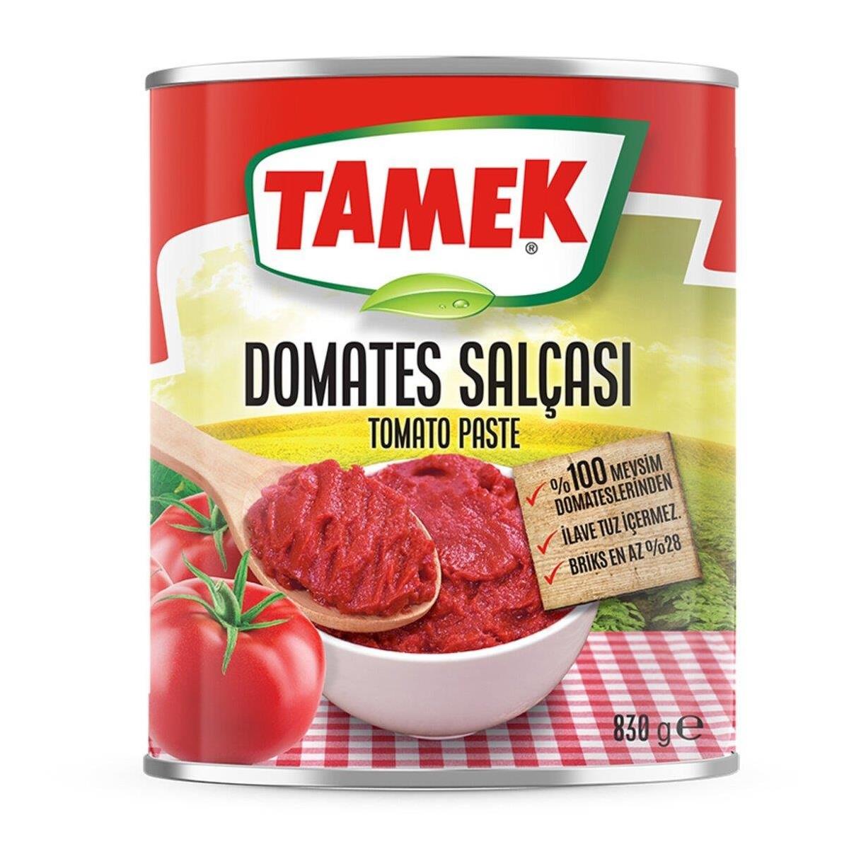 Tamek Salça 830g Domates Salçası