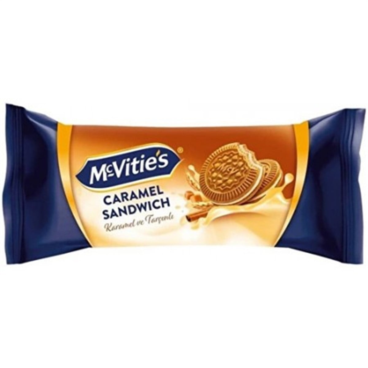 ÜLKER MCVITIE'S CARAMEL SANDWICH 88 GR 1*18