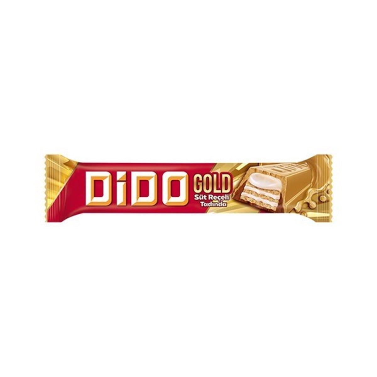 ÜLKER DIDO GOLD SÜT REÇELI TADINDA 36 GR ÇIKO.*24