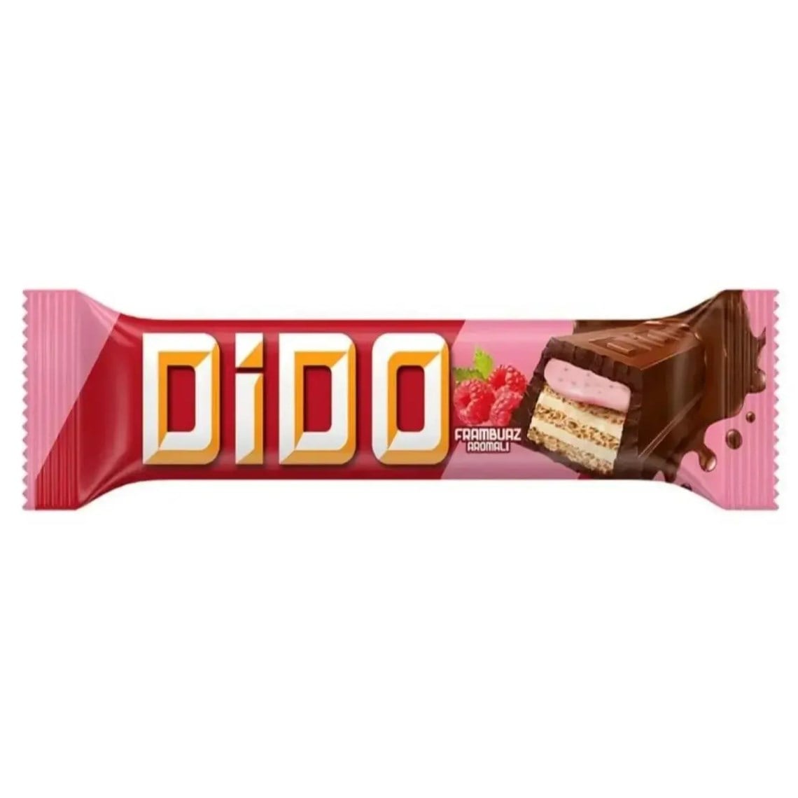 ÜLKER DIDO CIKOLATA 37 GR FRAMBUAZLI 1*24