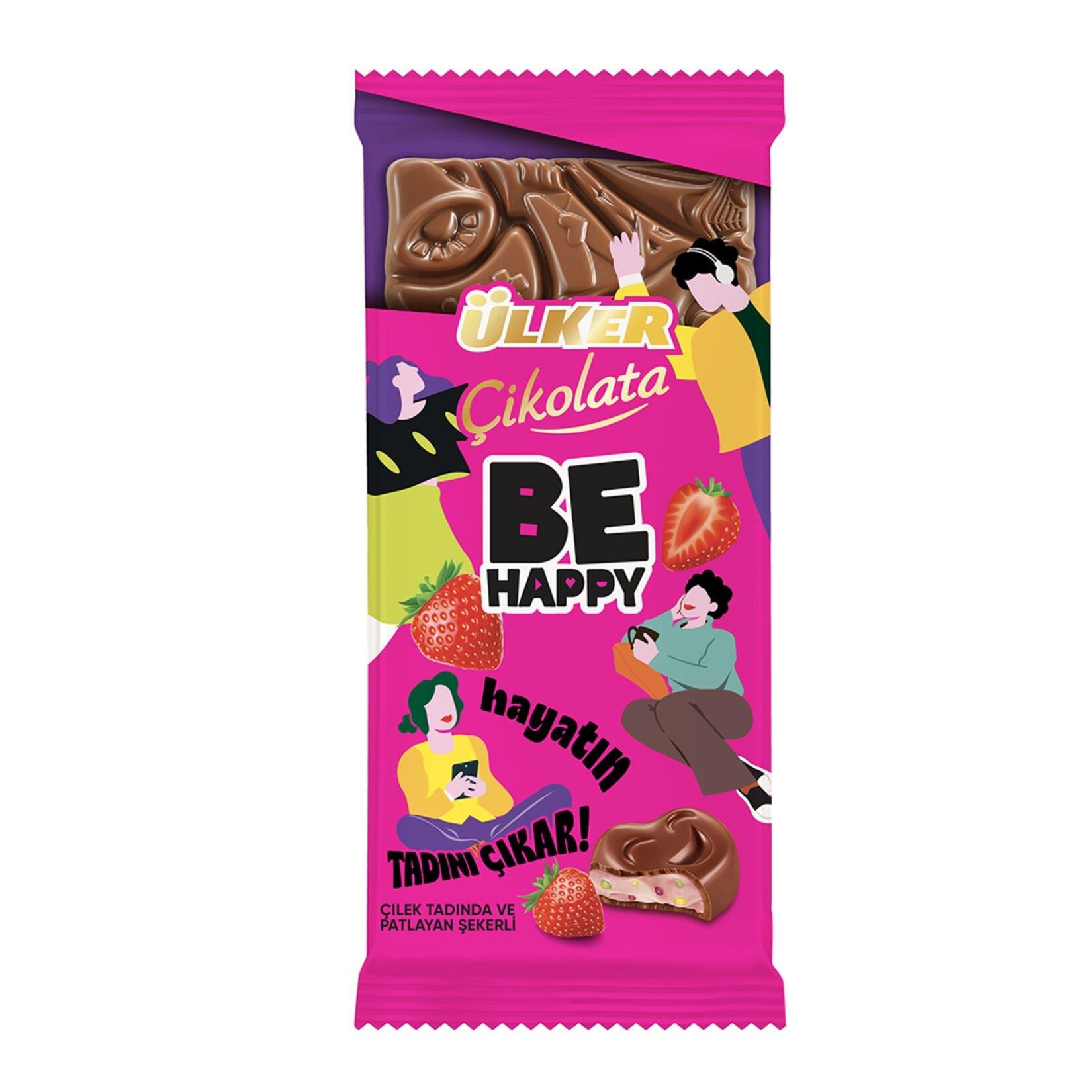 ÜLKER BE HAPPY TAB. 88 GR *6*8