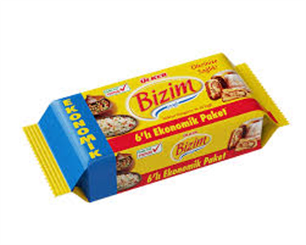 ÜLKER BIZIM PAKET 6 LI MARGARIN *8