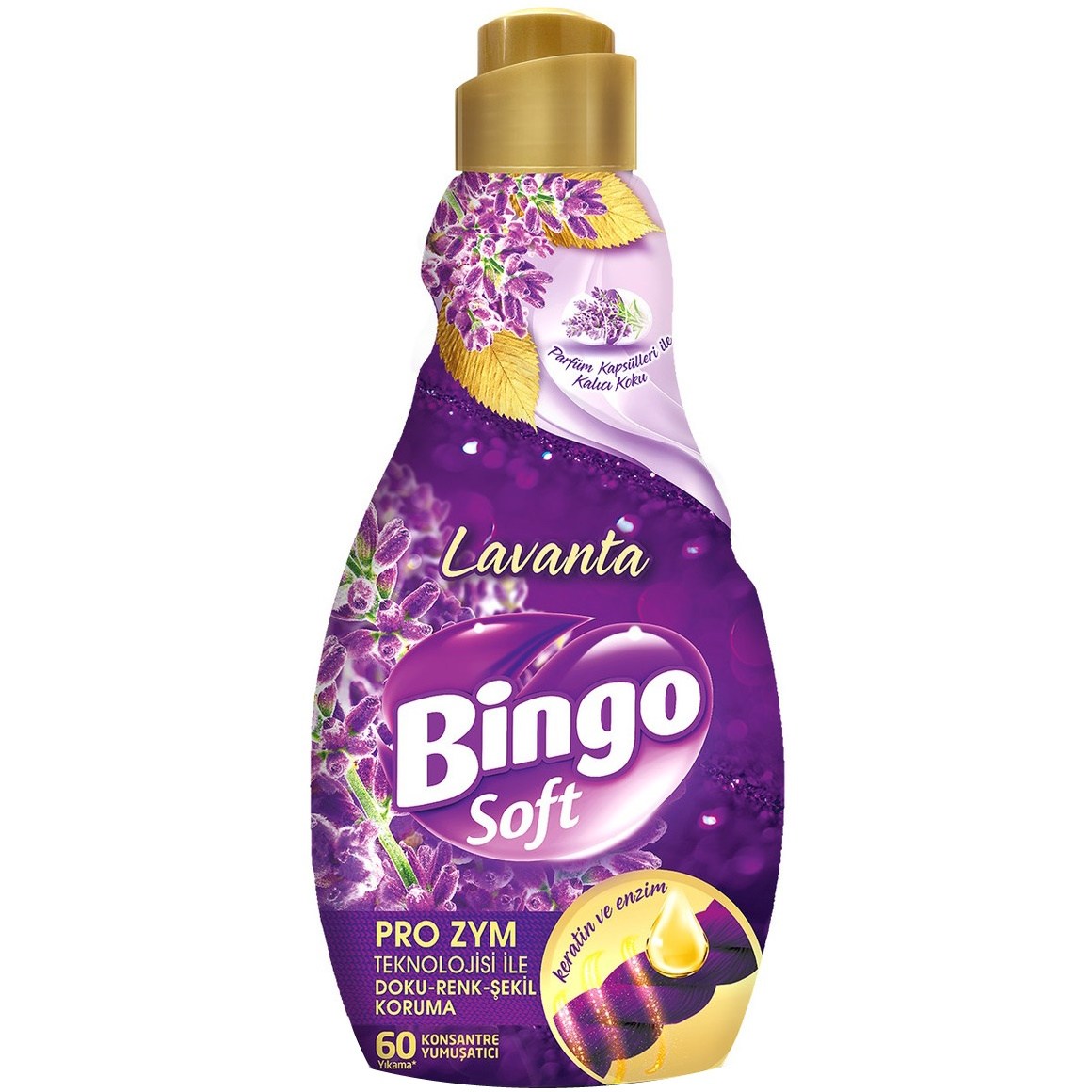 Bingo Soft Konsantre Yumuşatıcı 1440ml Pro Zym Lavanta