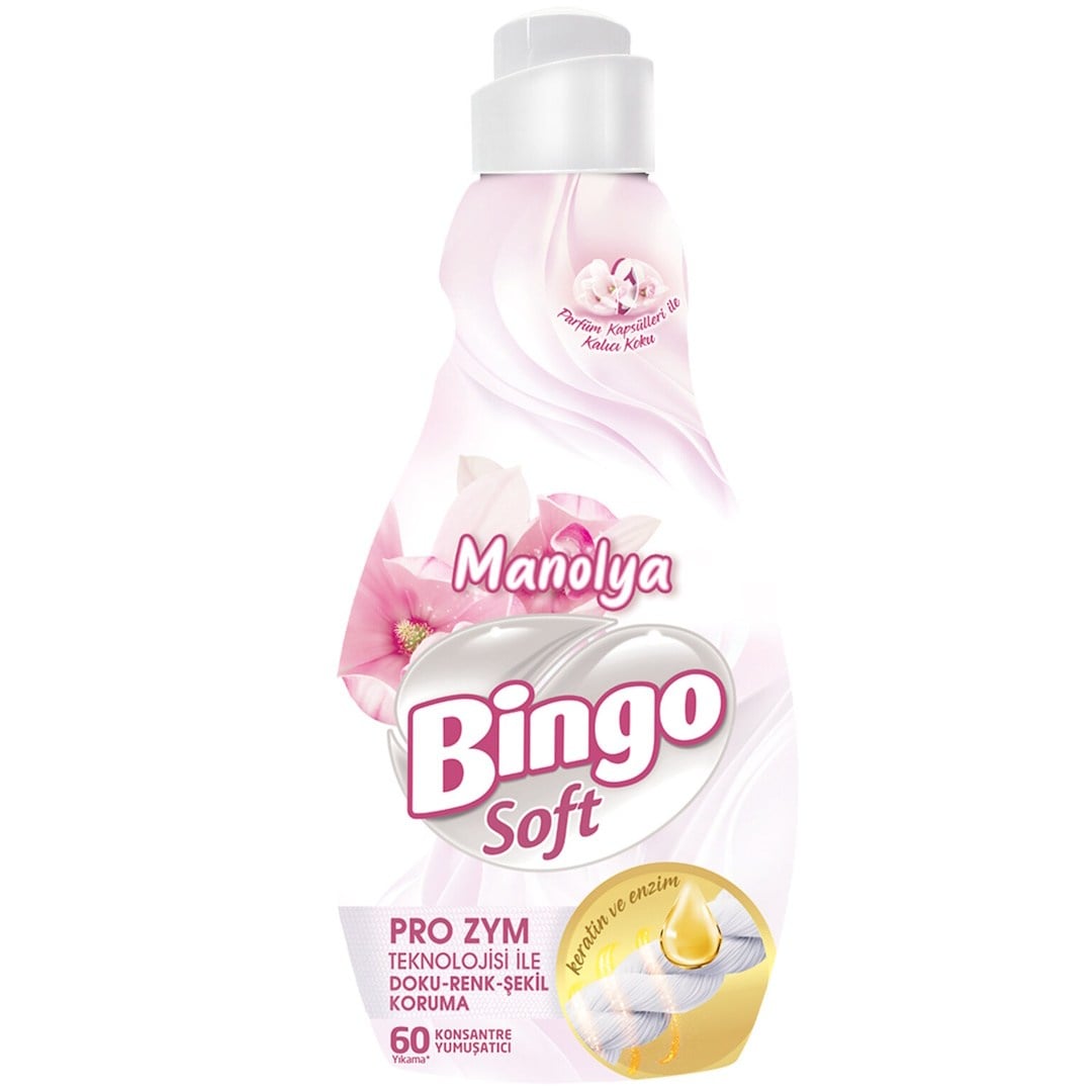 Bingo Soft Konsantre Yumuşatıcı 1440ml Pro Zym Manolya