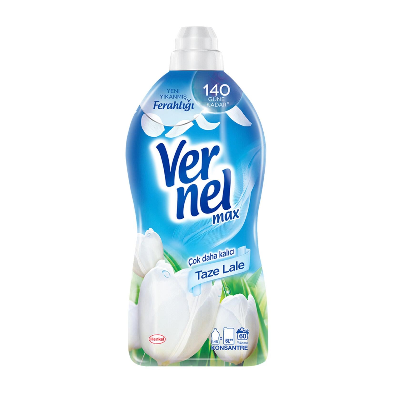 Vernel Max Taze Lale Yumuşatıcı 1440ml