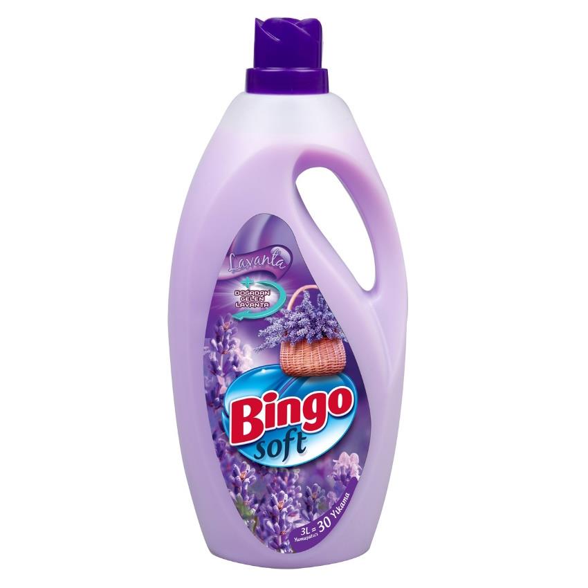Bingo Soft Yumuşatıcı 3L Lavanta